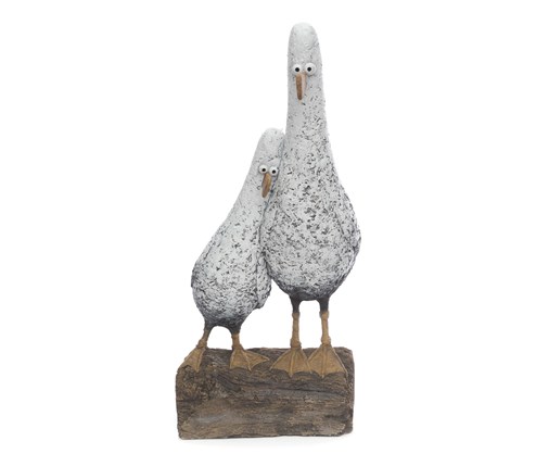 Home Birds by Rebecca Lardner - Cold Cast Porcelain